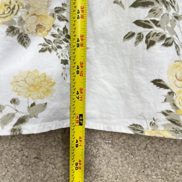 Vintage. Aman Boho Floral Lace Tiered Dress 1X Cotton Sleeveless Cottagecore - Picture 6 of 11